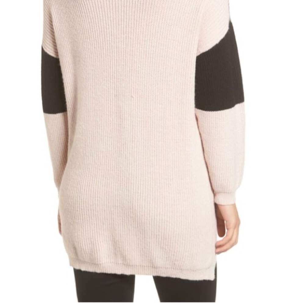[debut] Colorblock Tunic Sweater - Picture 3 of 7